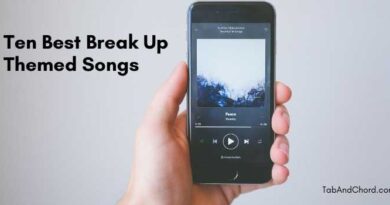 Ten Best Break Up Themed Songs