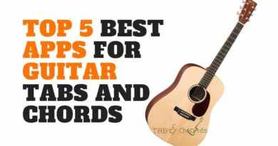 Top 5 Best Apps for Guitar Tabs And Chords