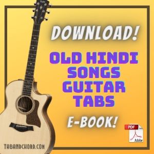 guitar notes for hindi songs