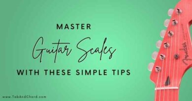 Master Guitar Scales With These Simple Tips